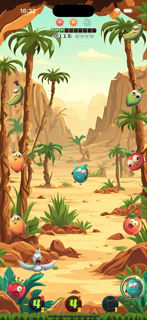 Fruit Ping smartphone game