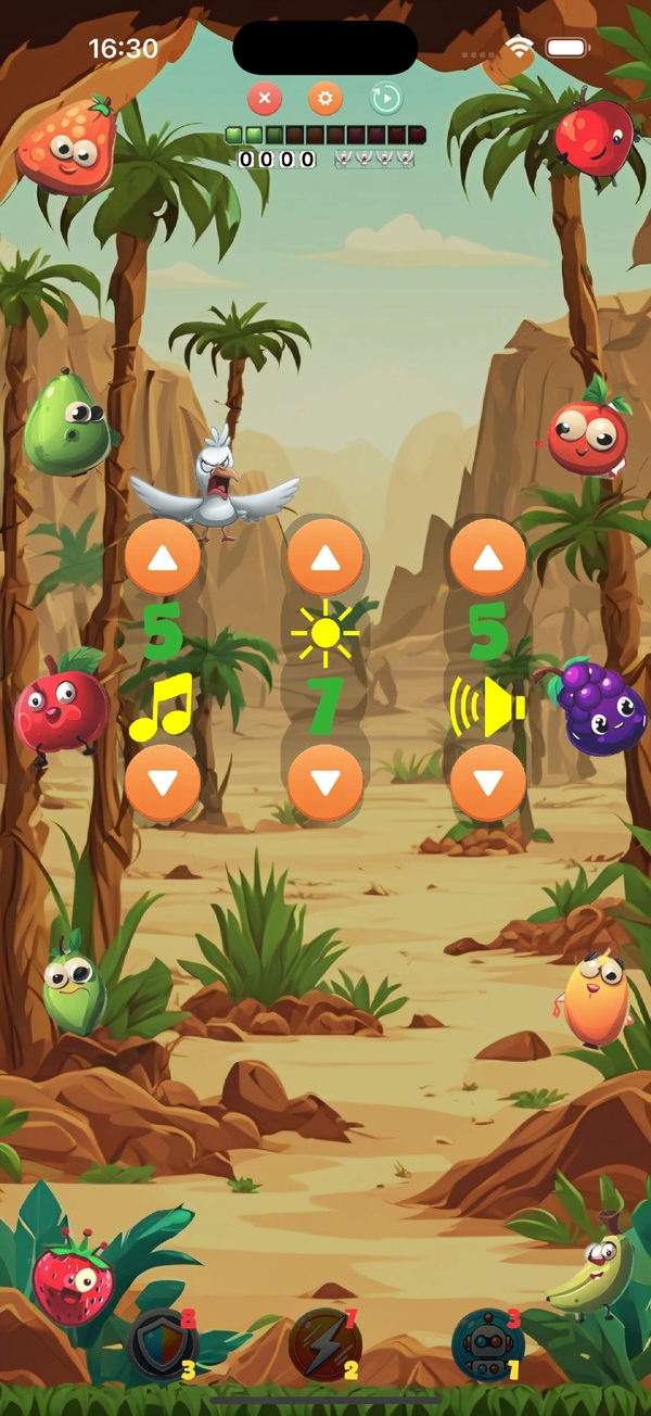 Fruit Ping smartphone game