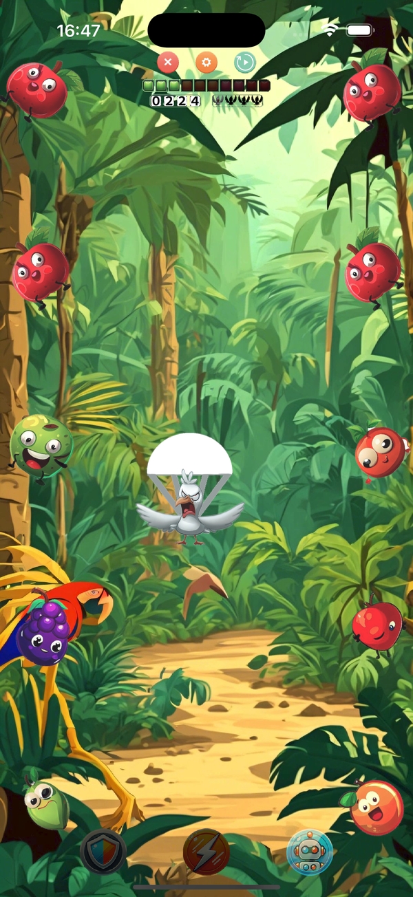 Fruit Ping smartphone game