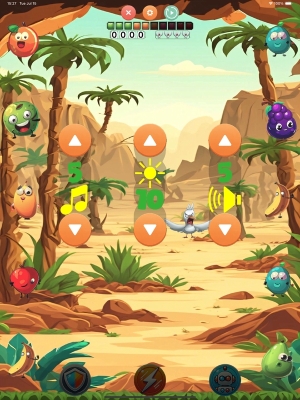 Fruit Ping iPad / Tablet game