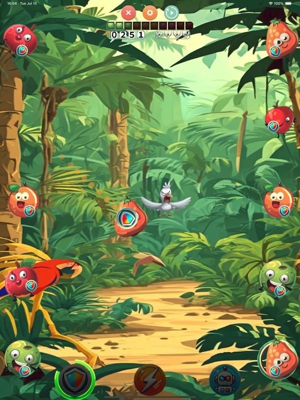 Fruit Ping iPad / Tablet game
